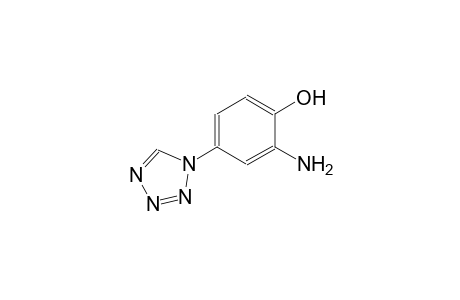 Phenol, 2-amino-4-(1H-1,2,3,4-tetrazol-1-yl)-