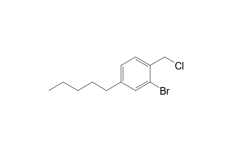 2-Bromo-4-n-pentylbenzyl chloride