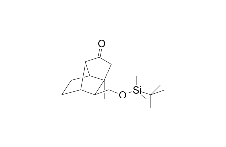 1,4-METHANOPENTALEN-3(2H)-ONE, 7[[[(1,1-DIMETHYLETHYL)DIMETHYLSILYL]OXY]METHYL]HEXAHYDRO-1-METHYL-