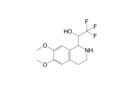 1,2,3,4-Tetrahydro-1-(1-hydroxy-2,2,2-trifluoroethyl)-6,7-dimethoxyisoquinoline