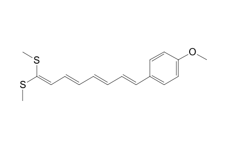 1,1-Bis(methylthio)-8-(4-methoxyphenyl)-1,3,5,7-octatetraene