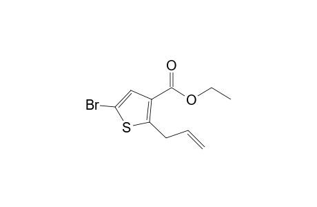 5-Bromo-2-prop-2-enyl-3-thiophenecarboxylic acid ethyl ester