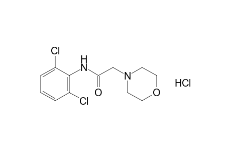 2',6'-dichloro-2-morpholinoacetanilide, monohydrochloride