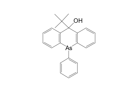 10-tert-butyl-5,10-dihydro-10-hydroxy-5-phenylacridarsine