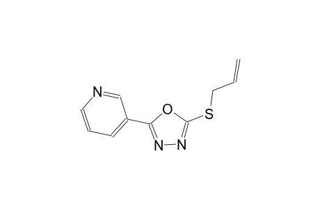 pyridine, 3-[5-(2-propenylthio)-1,3,4-oxadiazol-2-yl]-