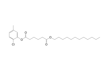 Adipic acid, 2-chloro-5-methylphenyl dodecyl ester