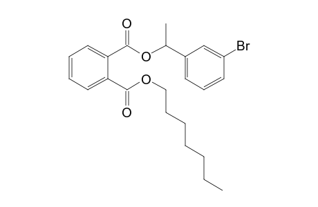 Phthalic acid, 1-(3-bromophenyl)ethyl heptyl ester