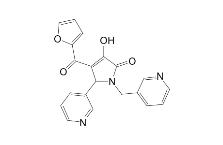 3-(furan-2-carbonyl)-4-hydroxy-2-(3-pyridyl)-1-(3-pyridylmethyl)-2H-pyrrol-5-one