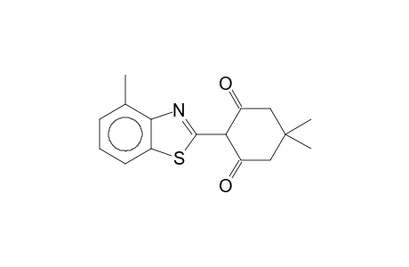 5,5-Dimethyl-2-(4-methyl-1,3-benzothiazol-2-yl)-1,3-cyclohexanedione