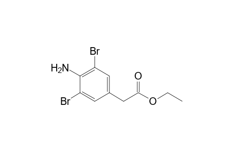 Ethyl (4-amino-3,5-dibromophenyl)acetate