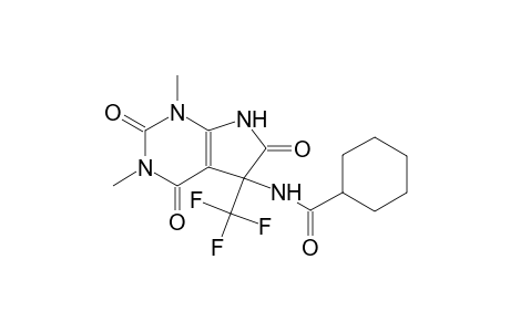 N-[1,3-dimethyl-2,4,6-trioxo-5-(trifluoromethyl)-2,3,4,5,6,7-hexahydro-1H-pyrrolo[2,3-d]pyrimidin-5-yl]cyclohexanecarboxamide
