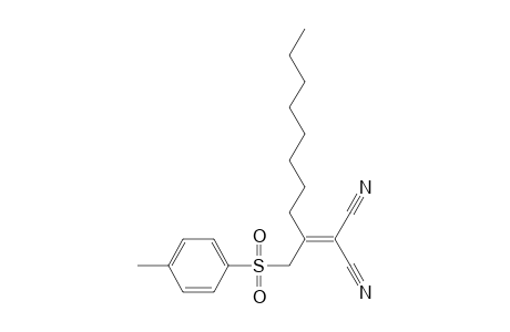 Propanedinitrile, [1-[[(4-methylphenyl)sulfonyl]methyl]nonylidene]-
