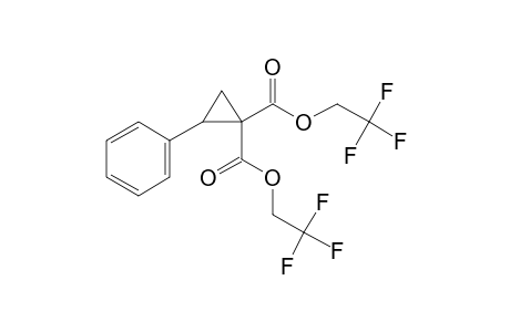 bis(2,2,2-Trifluoroethyl) 2-phenylcyclopropane-1,1-dicarboxylate