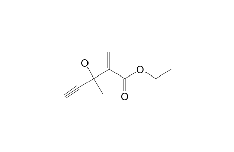 ETHYL-3-HYDROXY-3-METHYL-2-METHYLENE-PENT-4-YNOATE