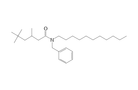 Hexanamide, 3,5,5-trimethyl-N-benzyl-N-undecyl-