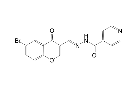 N'-[(E)-(6-bromo-4-oxo-4H-chromen-3-yl)methylidene]isonicotinohydrazide