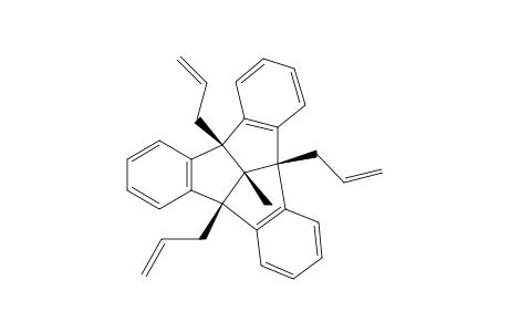 4b.beta,8b.beta,12b..beta.-Triallyl-12d..beta.-methyl-4b,8b,12b,12d-tetrahydrodibenzo[2,3:4,5]pentaleno[1,6-ab]indene
