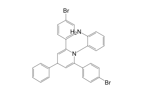 1-(2'-Aminophenyl)-2,6-bis(p-bromophenyl)-4-phenyl-1,4-dihydropyridine