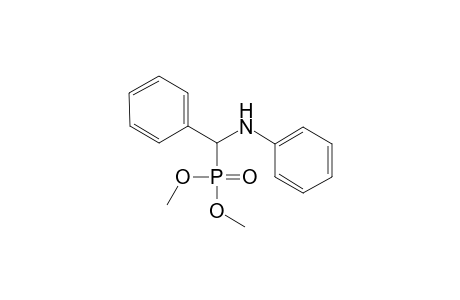 Dimethyl anilino(phenyl)methylphosphonate