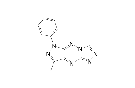 7-Methyl-5-phenyl-1H-pyrazolo[4,3-e][1,2,4]triazolo[4,3-b][1,2,4]triazine