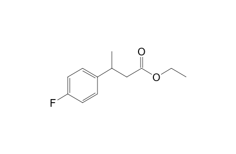 3-(4-fluorophenyl)butanoic acid ethyl ester