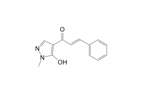 (E)-1-(5-Hydroxy-1-methyl-1H-pyrazol-4-yl)-3-phenylprop-2-en-1-one