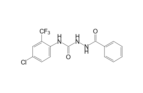 1-BENZOYL-4-(4-CHLORO-alpha,alpha,alpha-TRIFLUORO-o-TOLYL)SEMICARBAZIDE