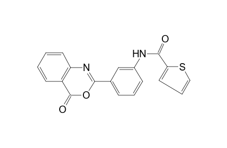 N-[3-(4-Oxo-4H-3,1-benzoxazin-2-yl)phenyl]-2-thiophenecarboxamide