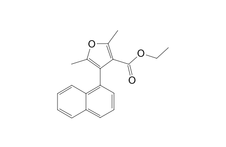 2,5-Dimethyl-4-(1-naphthyl)furan-3-carboxylic acid ethyl ester