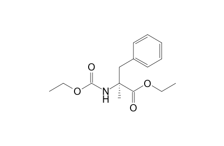 (S)-2-Ethoxycarbonylamino-2-methyl-3-phenylpropanoic acid ethyl ester