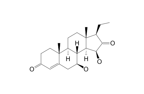 7.beta.,15.beta.-Dihydroxypregn-4-ene-3,16-dione
