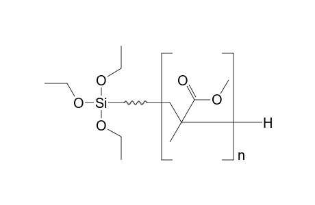 PMMA triethoxysilane end group