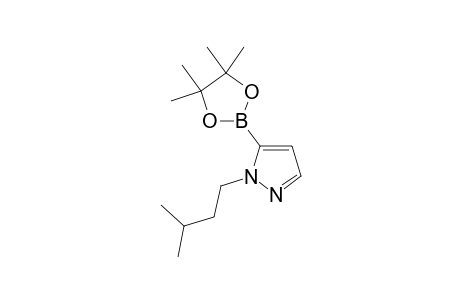 1-(3-METHYLBUTYL)-5-(4,4,5,5-TETRAMETHYL-1,3,2-DIOXABOROLAN-2-YL)-1H-PYRAZOLE