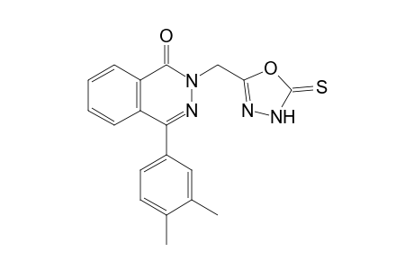4-(3,4-Dimethylphenyl)-2-[(4,5-dihydro-5-thiooxo-1,3,4-oxadiazol-2-yl)methyl]phthalazin-1(2H)-one