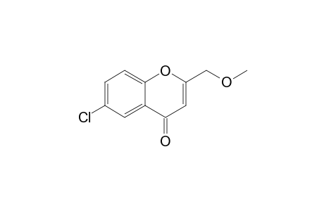 4H-1-Benzopyran-4-one, 6-chloro-2-(methoxymethyl)-