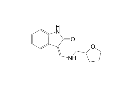 (3Z)-3-{[(tetrahydro-2-furanylmethyl)amino]methylene}-1,3-dihydro-2H-indol-2-one