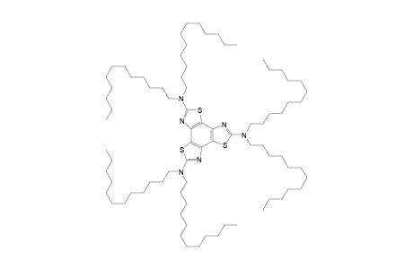 2,5,8-Tris(didodectylamino)benzo[1,2-d:3,4-d':5,6-d"]tristhiazole