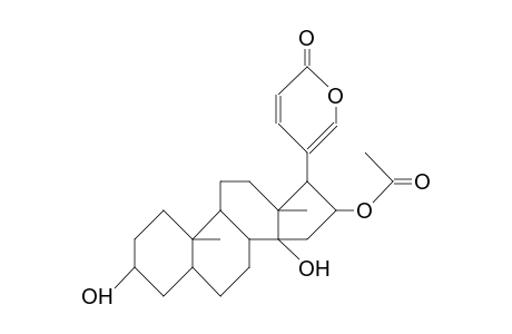 Bufa-20,22-dienolide, 16-(acetyloxy)-3,14-dihydroxy-, (3.beta.,5.beta.,16.beta.)-