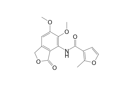 3-Furancarboxamide, N-(1,3-dihydro-5,6-dimethoxy-3-oxo-4-isobenzofuranyl)-2-methyl-