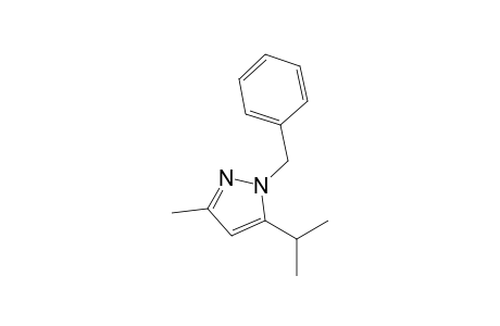 1-benzyl-3-methyl-5-propan-2-ylpyrazole