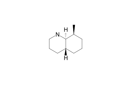 8b-Methyl-trans-decahydro-quinoline