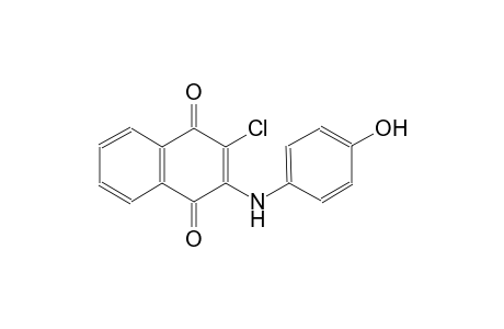 2-chloro-3-(4-hydroxyanilino)naphthoquinone