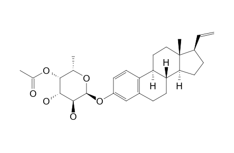 3-(4-O-ACETYL-6-DEOXY-BETA-GALACTOPYRANOSYLOXY)-19-NORPREGNA-1,3,5(10),20-TETRAENE
