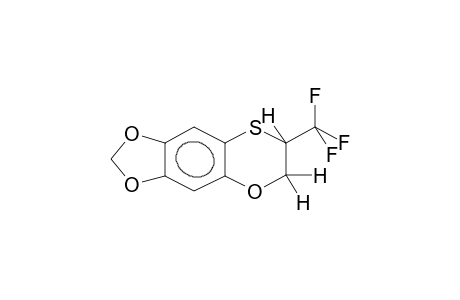 3-TRIFLUOROMETHYL-5,6-(3,4-METHYLENEDIOXYBENZO)-1,4-OXATHIANE