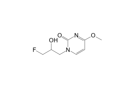 1-(3'-Fluoro-2'-hydroxypropyl)-4-methoxypyrimodone