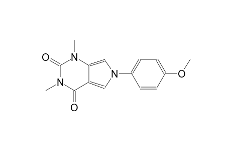 6-(4-methoxyphenyl)-1,3-dimethyl-1H-pyrrolo[3,4-d]pyrimidine-2,4(3H,6H)-dione