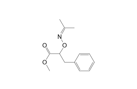 Methyl 2-isopropylideneaminoxy-3-phenylpropanoate