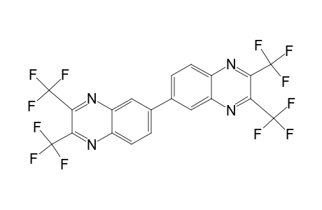 6,6'-Biquinoxaline, 2,2',3,3'-tetrakis(trifluoromethyl)-