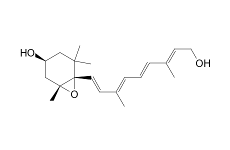 (1R,3S,6S)-6-[(1E,3E,5E,7E)-3,7-dimethyl-9-oxidanyl-nona-1,3,5,7-tetraenyl]-1,5,5-trimethyl-7-oxabicyclo[4.1.0]heptan-3-ol