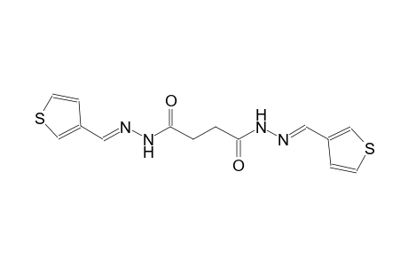 N'~1~,N'~4~-bis[(E)-3-thienylmethylidene]succinohydrazide